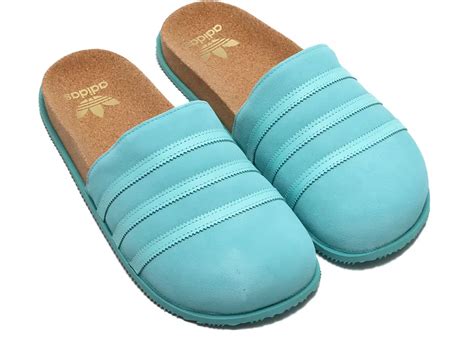 adimule lea slides aqua